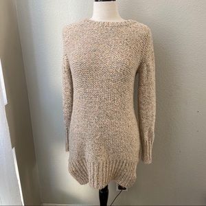 ruby moon blush light pink knitted sweater dress S